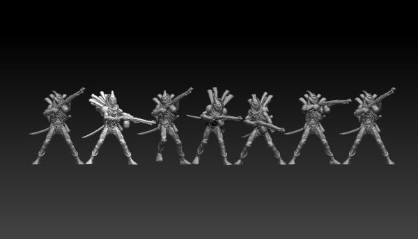 Skinny Exxor Medium Infantry SK103